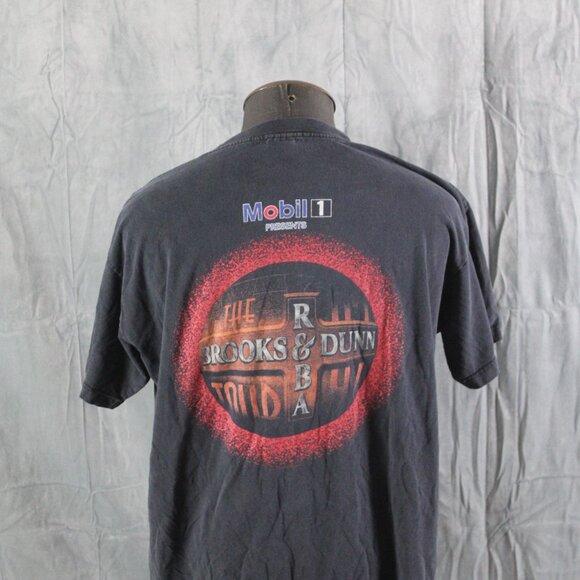 Band Shirt (VTG) - Reba and Brrooks and Dunn 1997 Tour - Men's XL - Picture 7 of 9